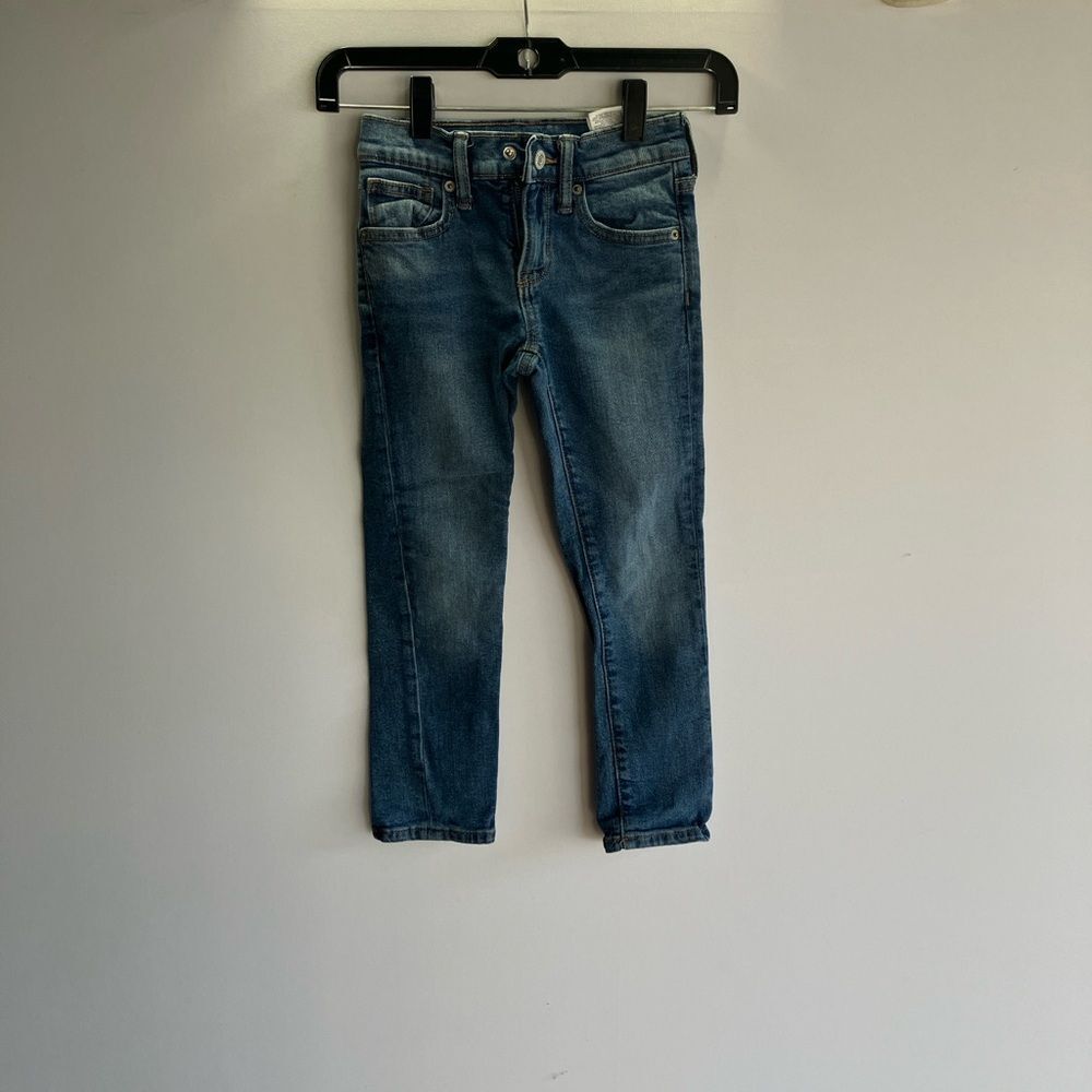 Old Navy Kids Dark Blue Slim/Stretch Jeans